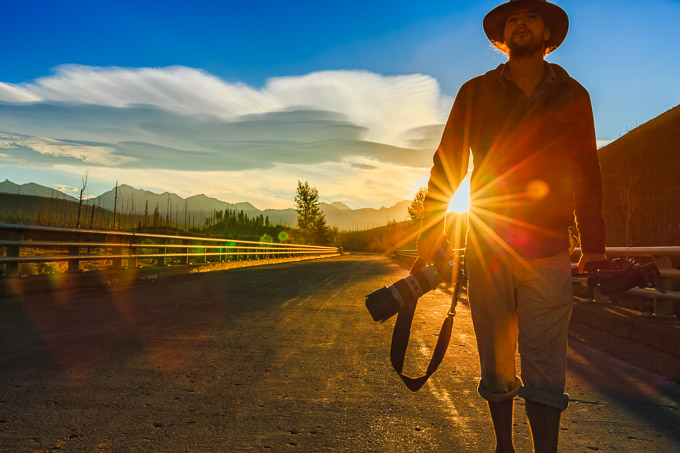 Photographer At Sunrise