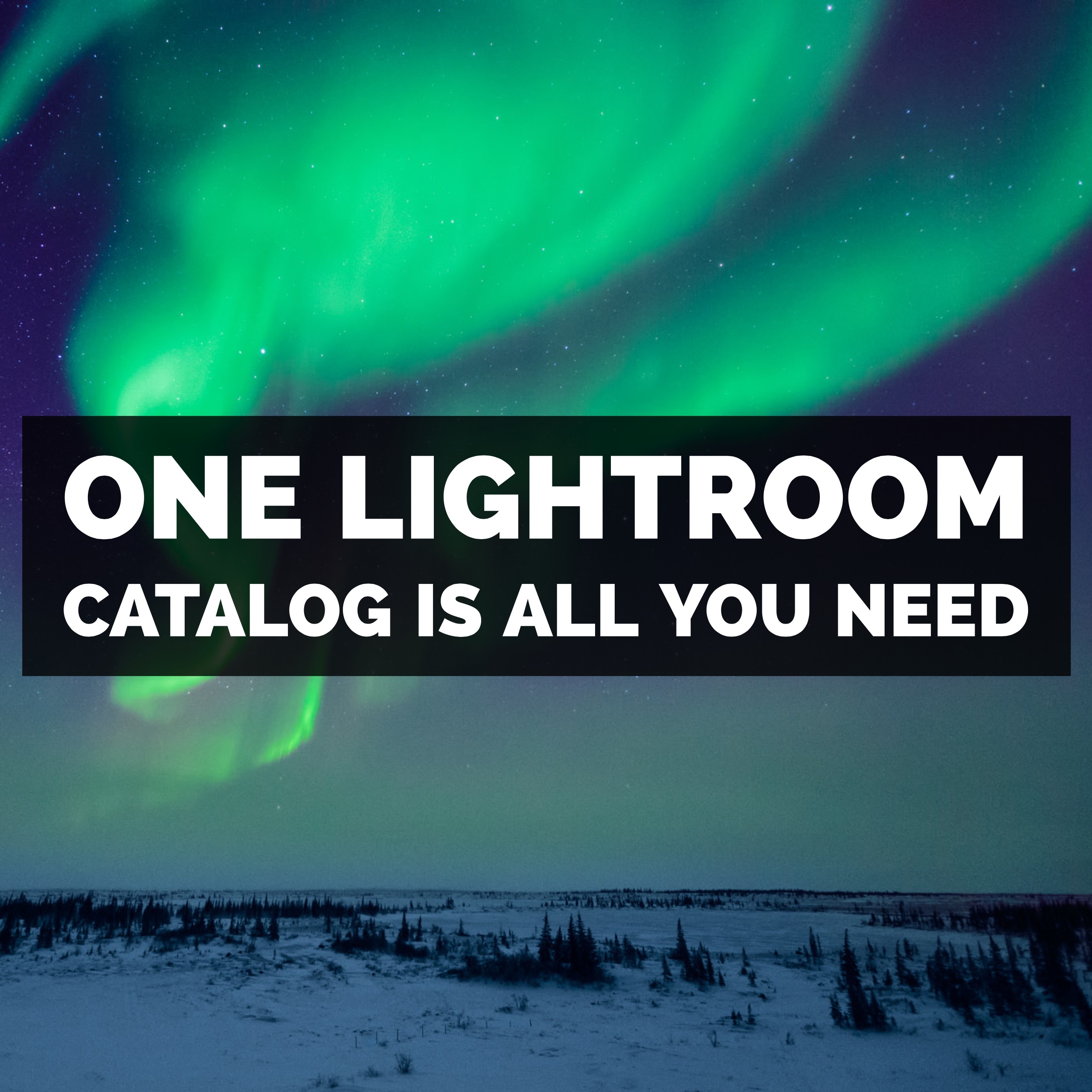 Why You Should Only Use One Lightroom Classic Catalog