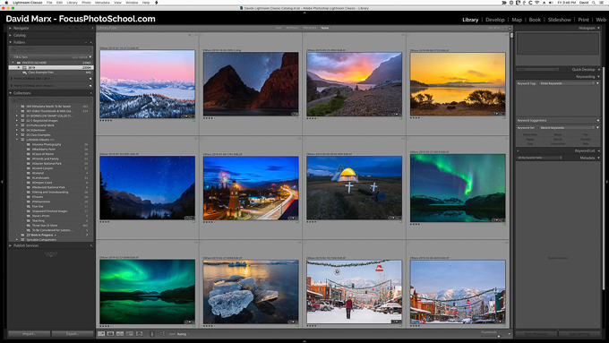 Adobe Photoshop Lightroom Classic Library Module