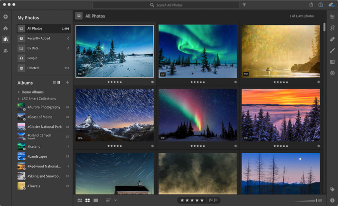 Adobe Lightroom Library Module