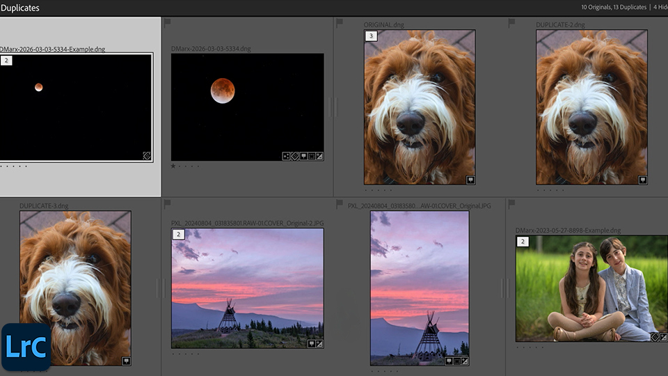 Detect Duplicates In Lightroom Classic